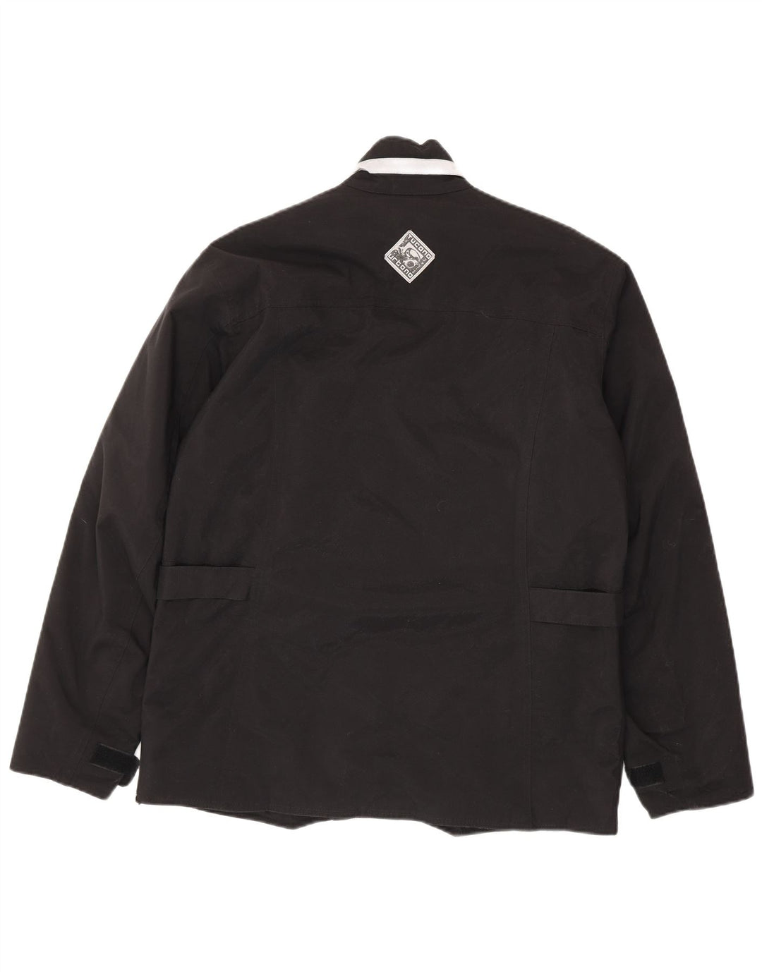 Tucano Urbano Chaqueta utilitaria para hombre UK 36 Small Black Nylon