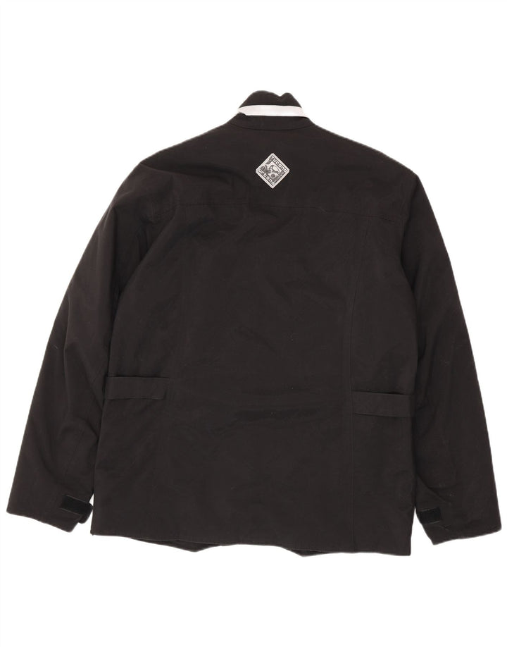 Tucano Urbano Chaqueta utilitaria para hombre UK 36 Small Black Nylon