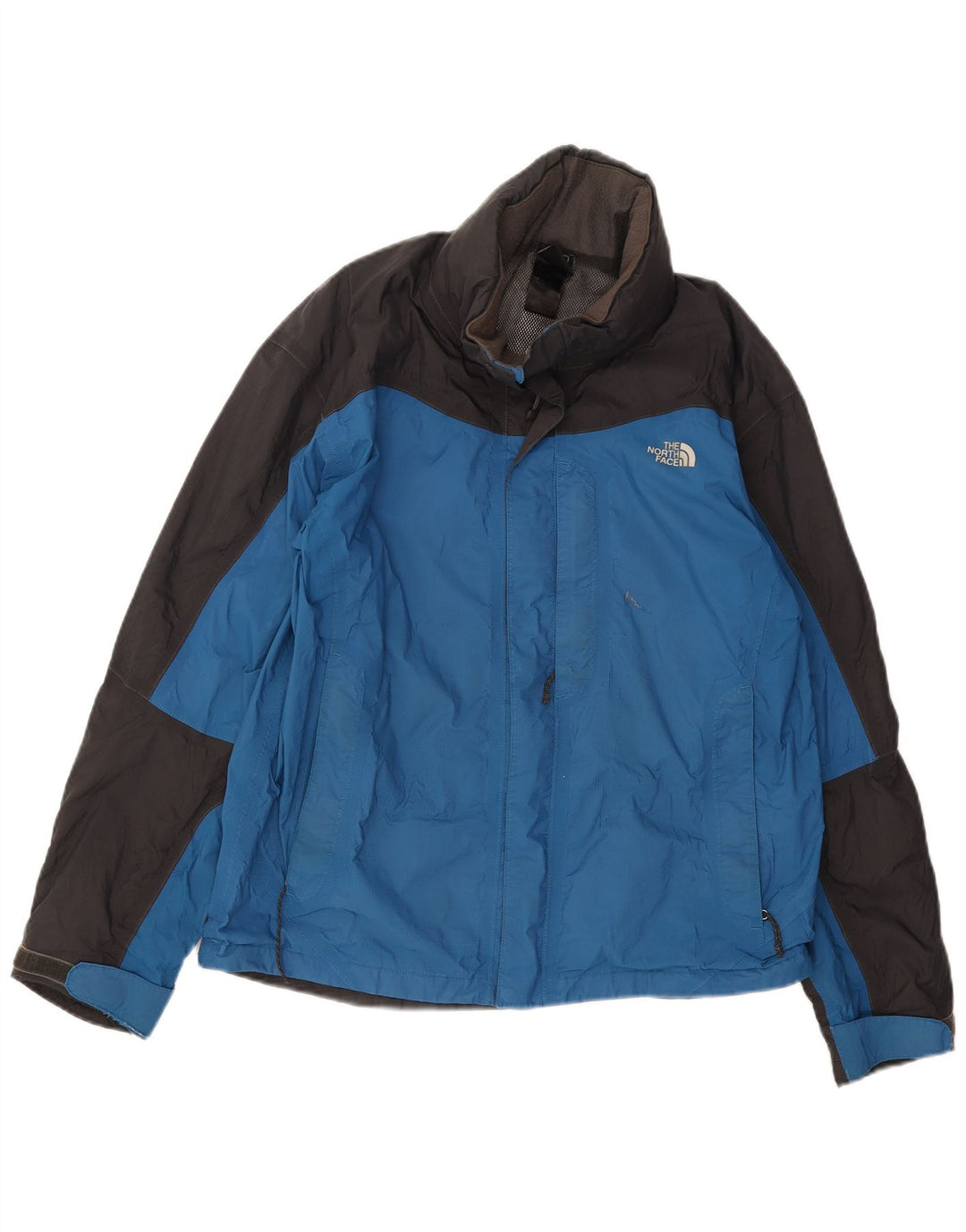 The North Face Chaqueta impermeable para hombre UK 38 Medium Blue Colourblock