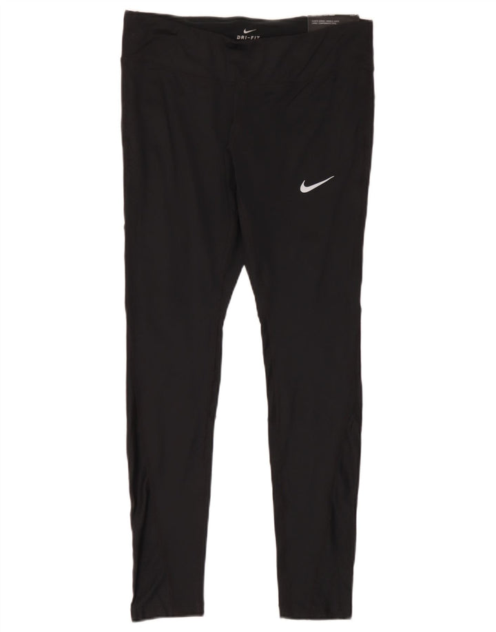 Nike Leggings Dri Fit para mujer UK 44 Grande Poliéster negro