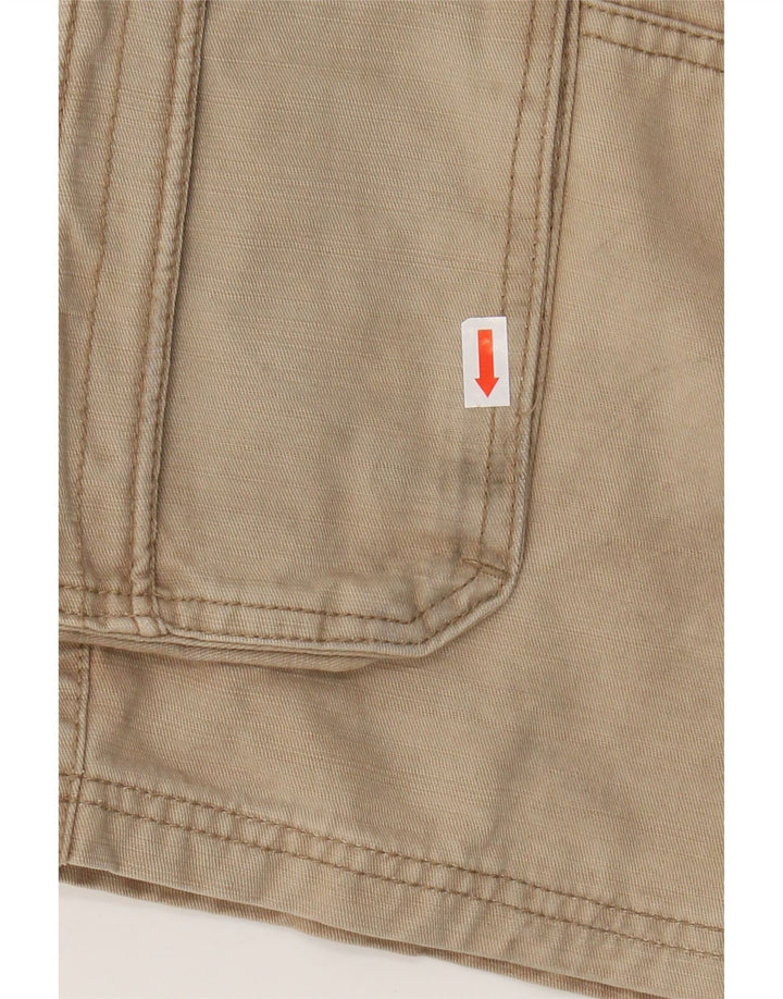 MOUNTAIN WAREHOUSE Pantalones cortos cargo para hombre W38 XL Algodón beige