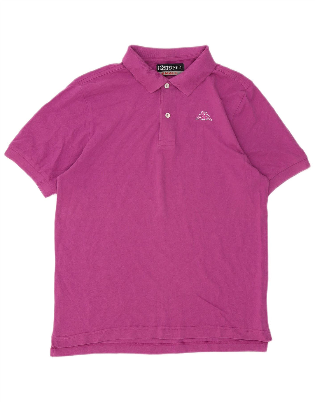 Kappa Polo Hombre Small Morado Algodón