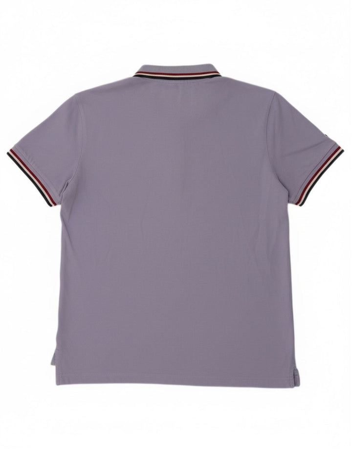 Polo Lambretta Hombre Algodón Azul Medio