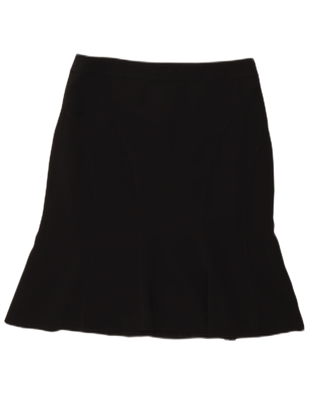 Luisa Spagnoli Falda trompeta para mujer IT 44 Medium W30 Poliéster negro