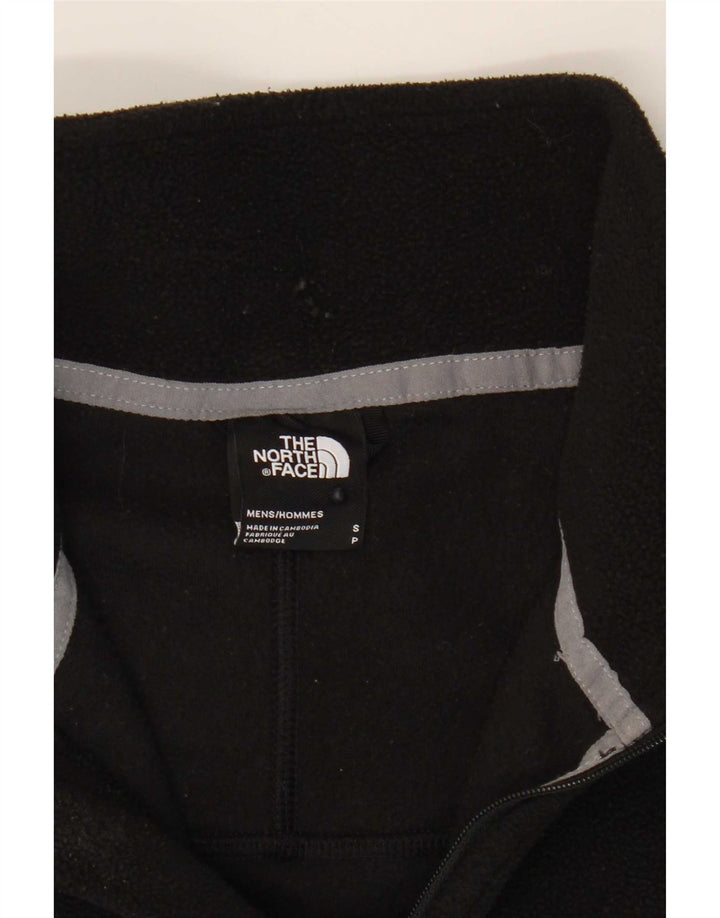 The North Face Jersey De Forro Polar Con Cremallera Para Hombre Pequeño Poliéster Negro