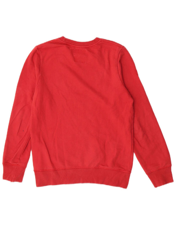 Levi's Boys Graphic Sudadera Jumper 15-16 Años Rojo Algodón