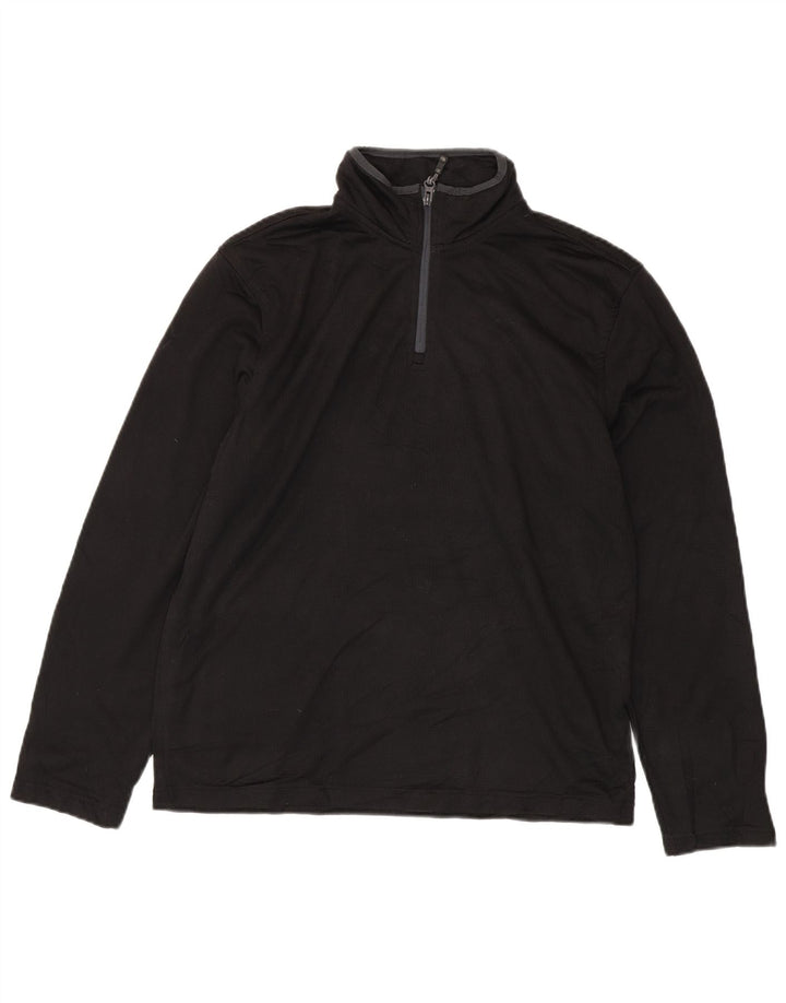 Starter - Chándal para hombre con cremallera y cuello, talla 38/40, talla M, color negro