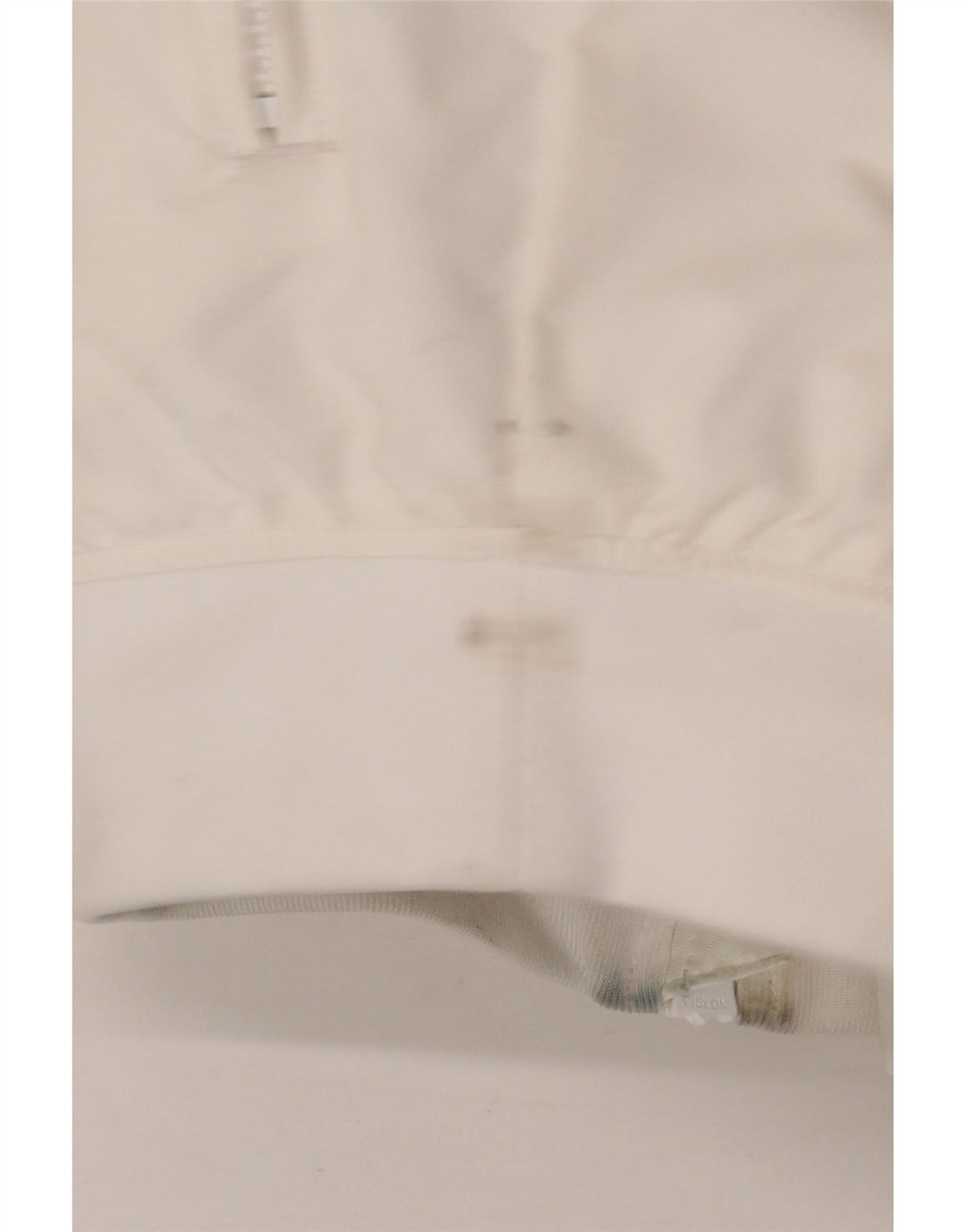 Adidas Chaqueta acolchada con capucha para hombre UK 38 Medium White Nylon