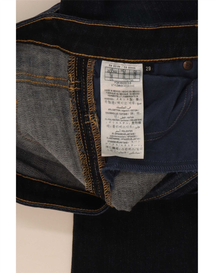 Vaqueros Guess Mujer Low Bootcut W29 L33 Algodón Azul Marino