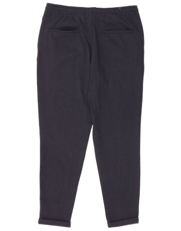 Zara Hombre Pantalón Chino Slim Medium W31 L27 Poliéster Azul Marino