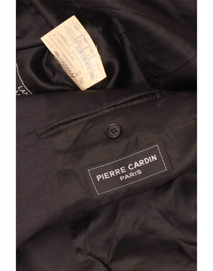 Pierre Cardin Chaqueta tipo blazer de 2 botones para hombre IT 50 Lana gris grande