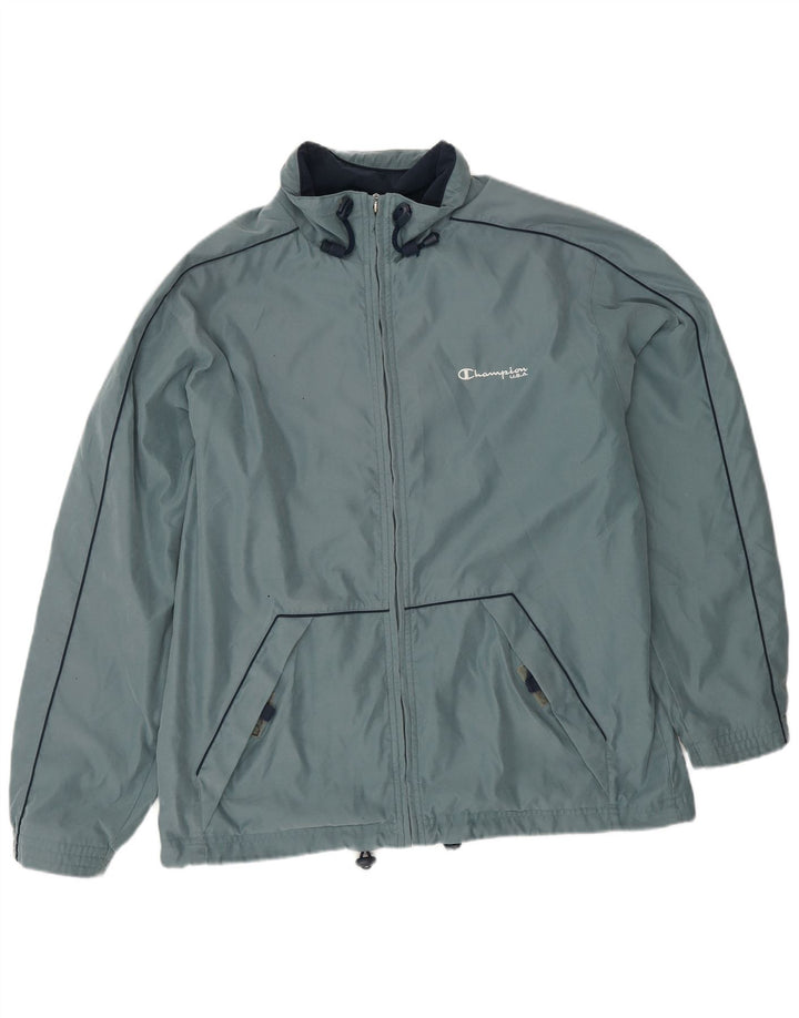 CHAMPION Chaqueta de chándal para hombre Poliéster gris medio