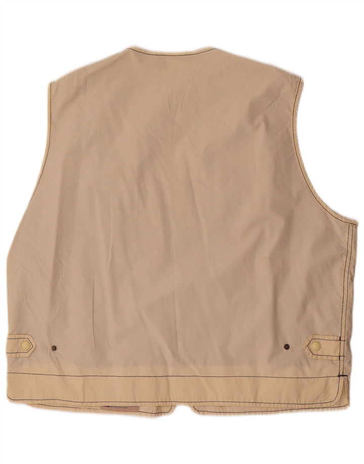 Think Pink Chaleco utilitario para hombre UK 42 XL Beige