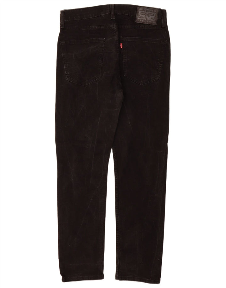 Levi's Vaqueros cónicos 502 para hombre W32 L32 Algodón negro