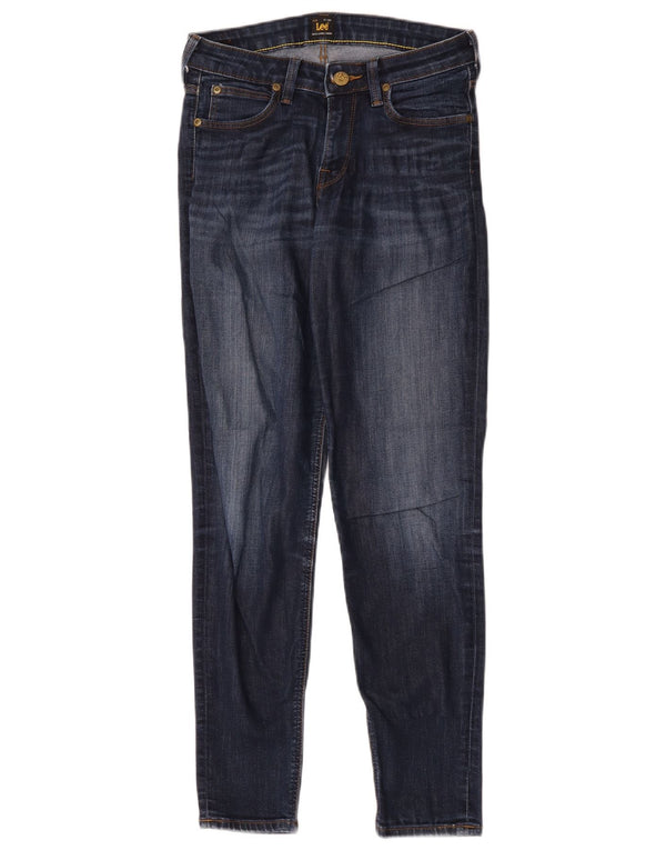 Vaqueros Lee Scarlett Slim para Mujer W28 L28 Algodón Azul Marino