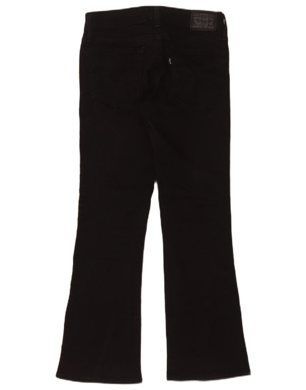 Vaqueros Levi's 715 Bootcut W25 L27 Algodón negro para mujer
