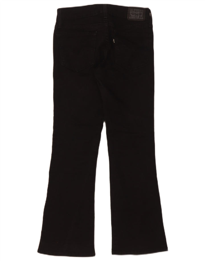 Vaqueros Levi's 715 Bootcut W25 L27 Algodón negro para mujer