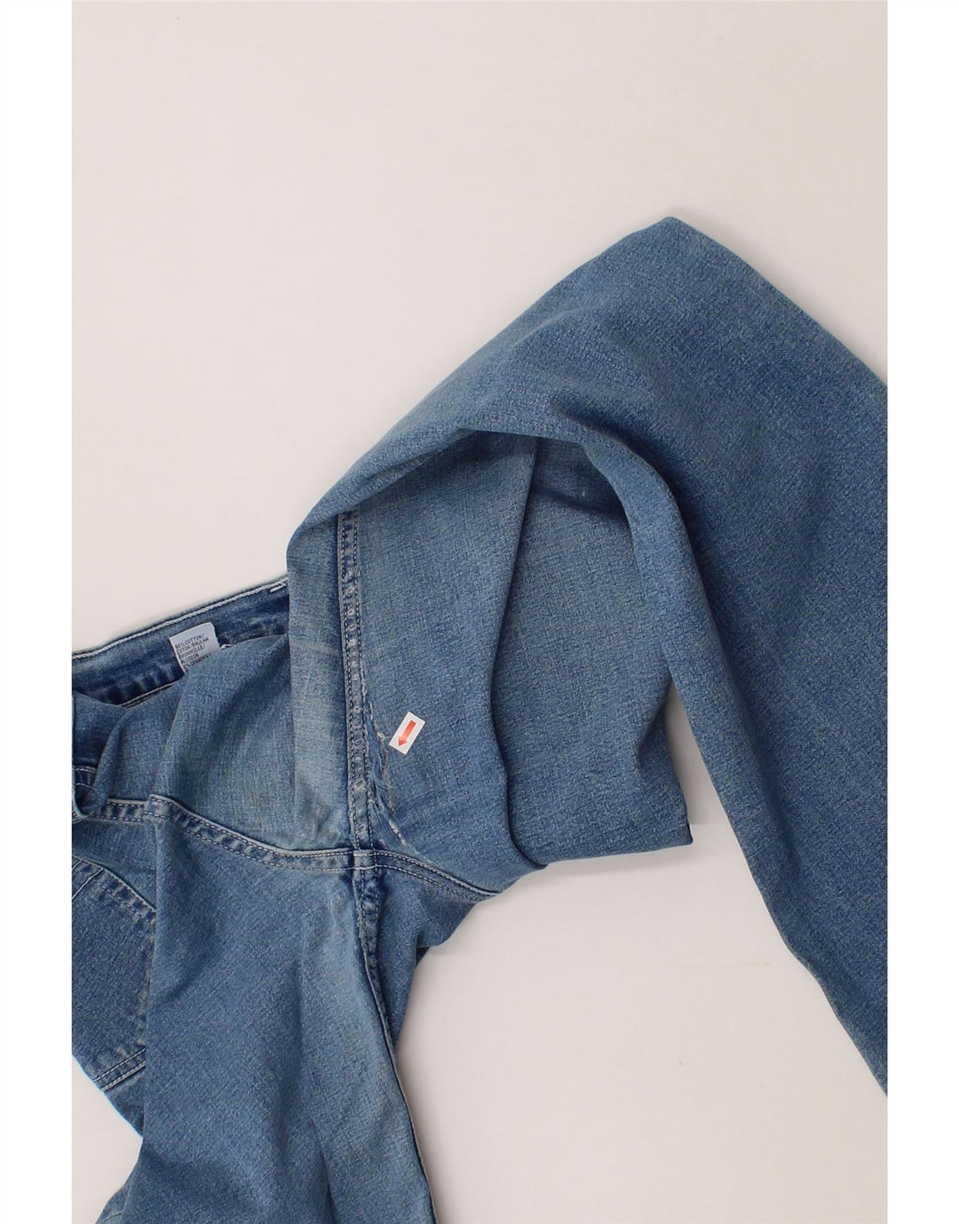 VINTAGE Womens Bootcut Jeans EU 38 Medium W34 L32 Blue Cotton Vintage Vintage and Second-Hand Vintage from Messina Hembry 