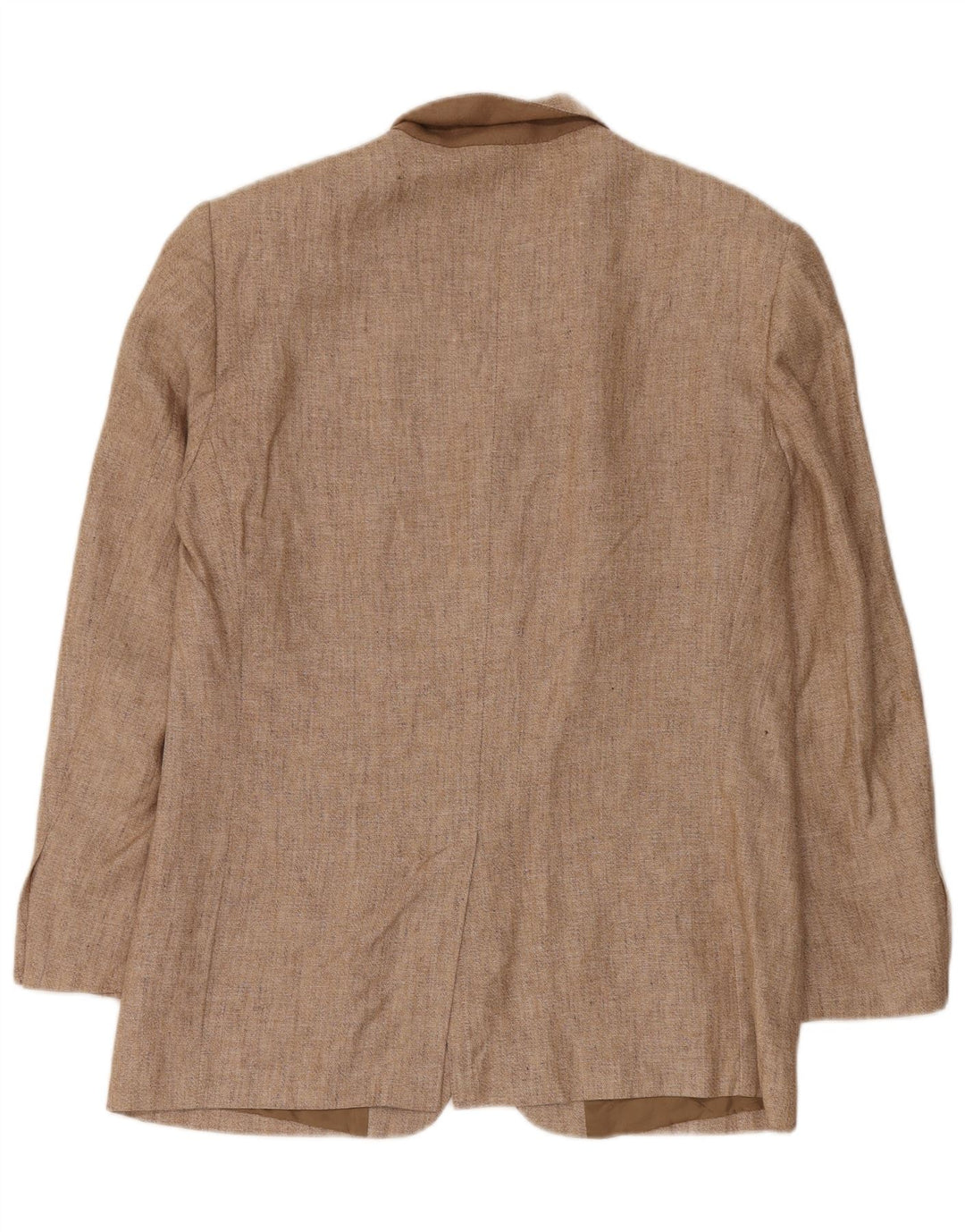 Byblos Chaqueta tipo blazer de 3 botones para hombre UK 38 Medium Beige Linen