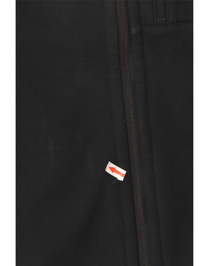 Jack Wolfskin Chaleco para hombre UK 40 Grande Poliéster negro