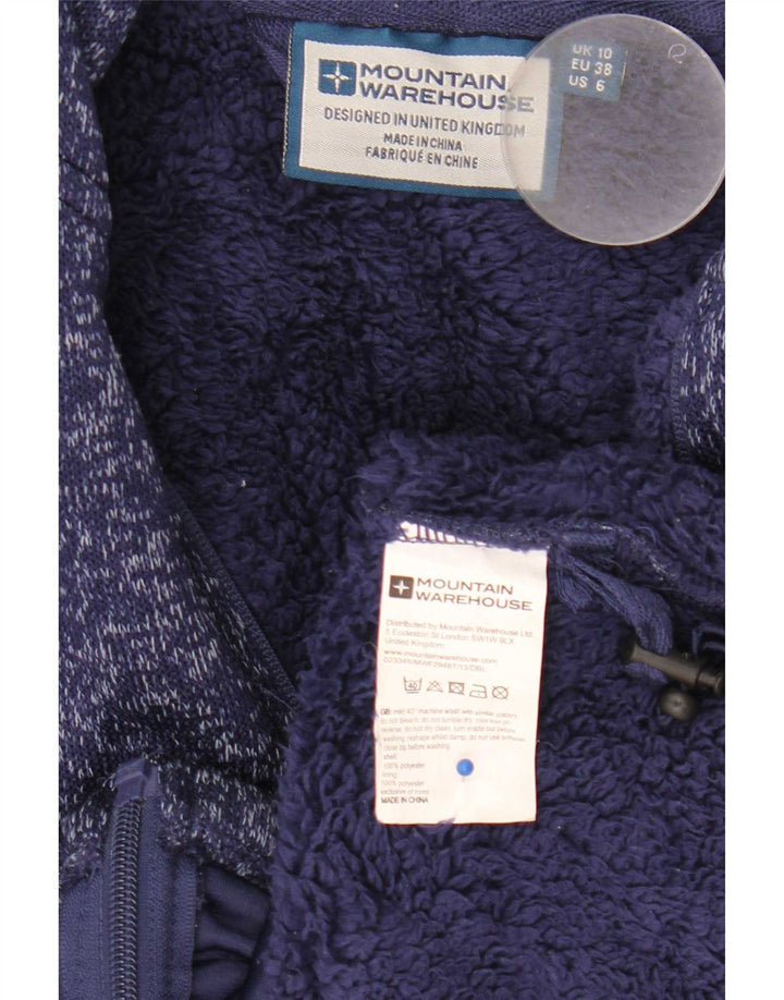 Chaqueta superior de chándal para mujer Mountain Warehouse UK 40 Small Azul marino