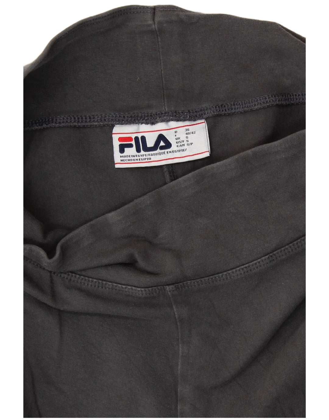 Fila Leggings gráficos para mujer Reino Unido 10 Pequeño algodón gris