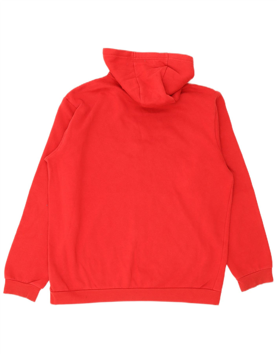 Adidas Hombre Sudadera Con Capucha Jumper Grande Rojo Algodón