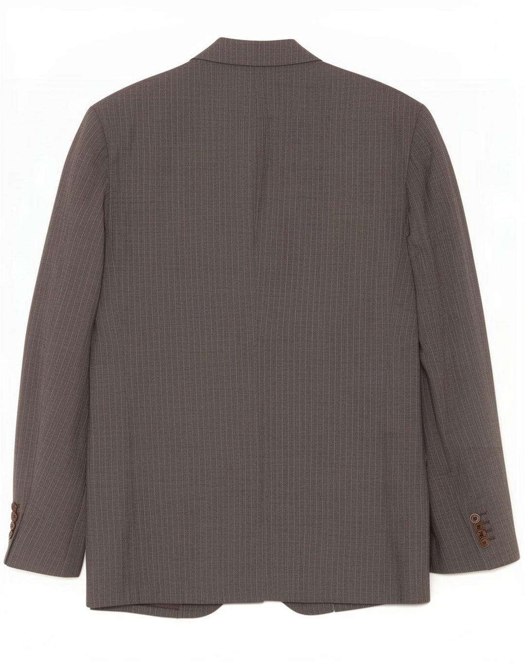 Massimo Dutti Chaqueta Blazer De 2 Botones Para Hombre EU 58 2XL Lana Gris A Rayas