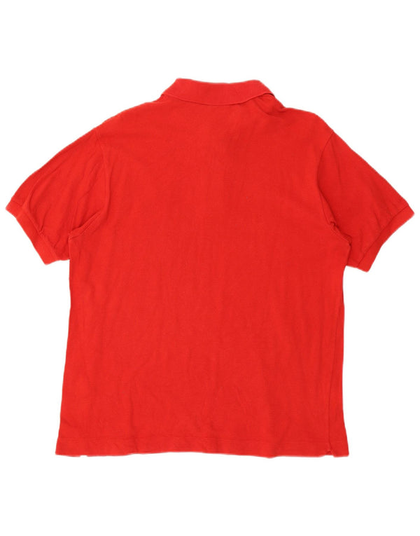 Polo Lacoste para hombre talla 5 grande rojo
