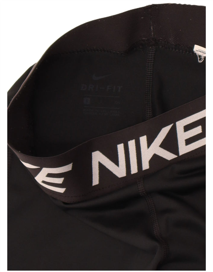 Nike Dri Fit Graphic Leggings para mujer, talla 8, color negro