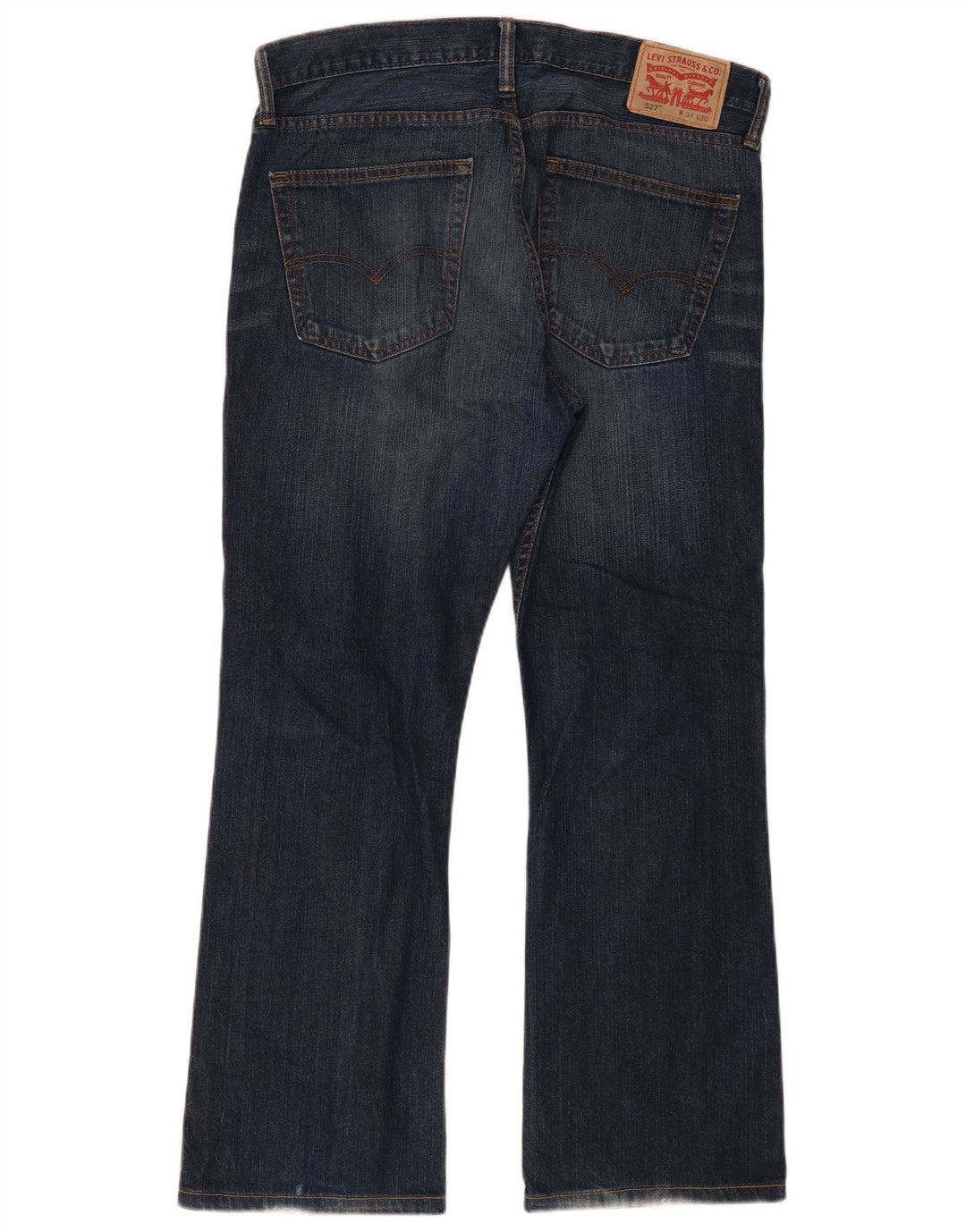 Levi's Hombre 527 Vaqueros Bootcut W34 L30 Algodón Azul Marino