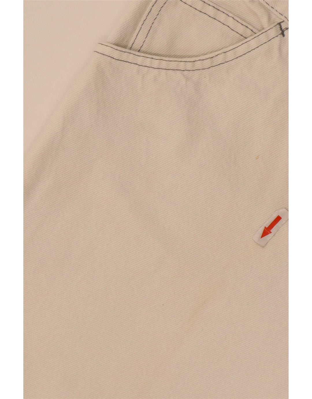 Vaqueros cónicos para hombre Rifle W34 L29 Blanco