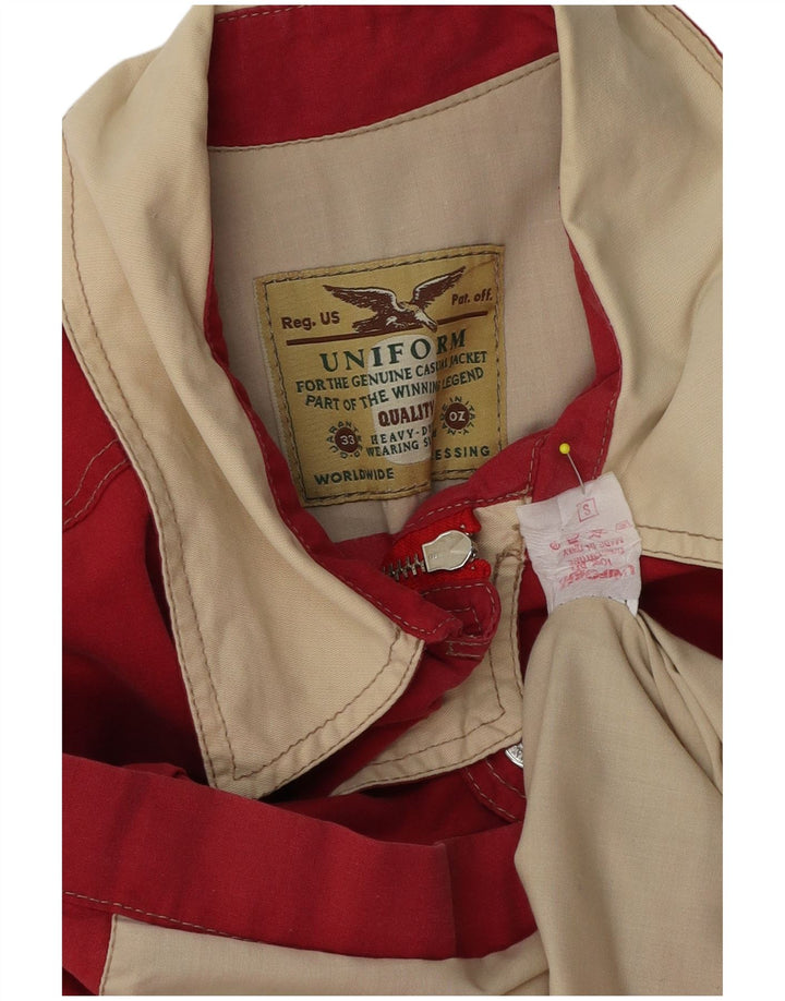 Chaleco utilitario extragrande para hombre Uniform UK 36 Small Red Cotton