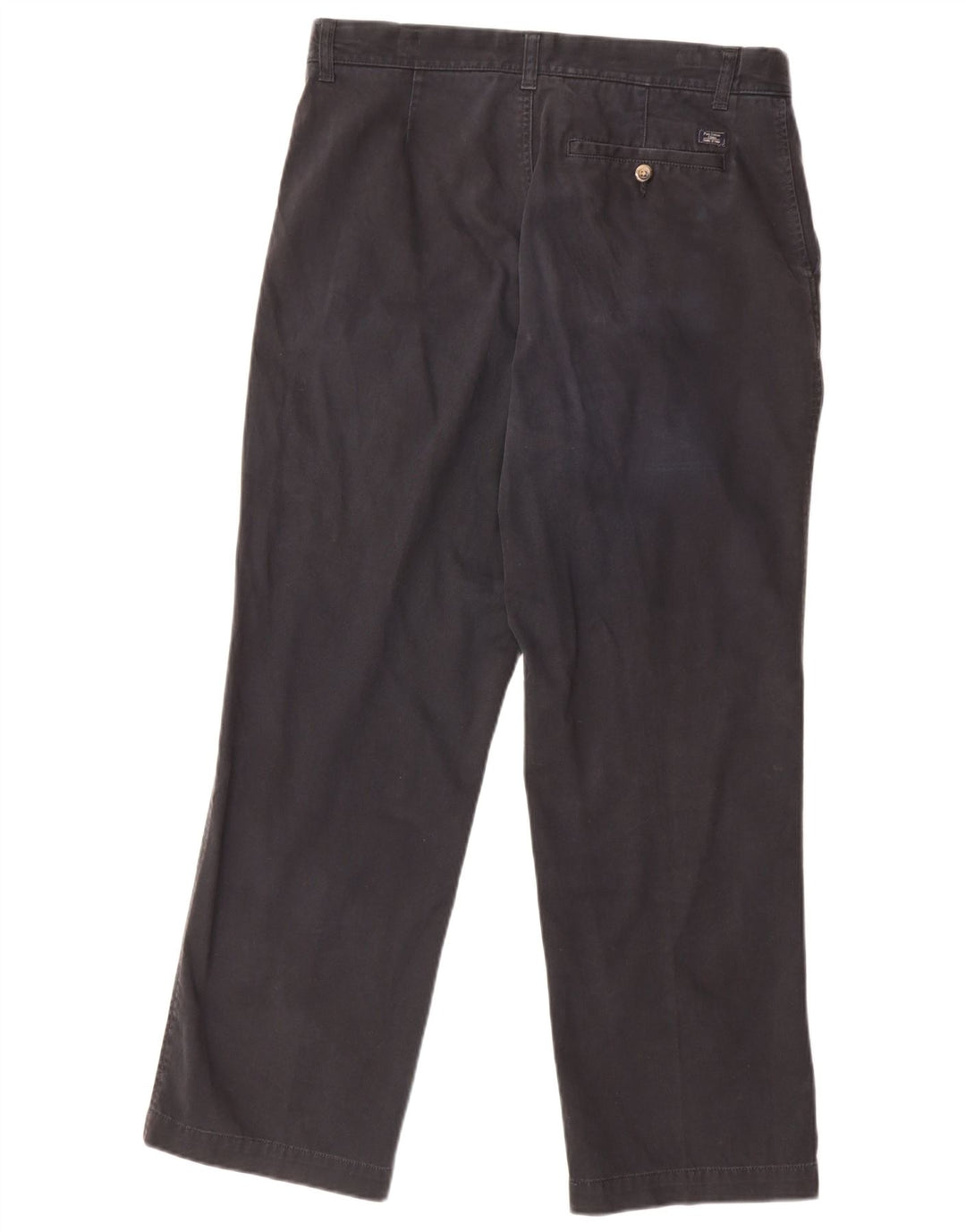 Marks & Spencer Pantalones chinos regulares para hombre W34 L29 Algodón azul marino
