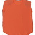 VINTAGE Womens Sleeveless Blouse Top UK 14 Large Red Vintage Vintage and Second-Hand Vintage from Messina Hembry 