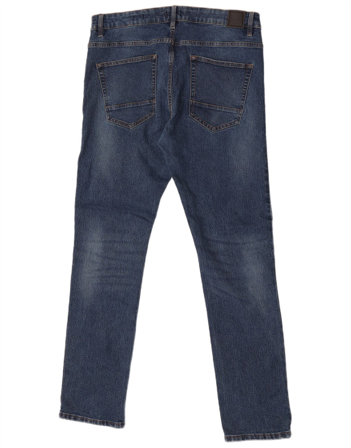 Vaqueros rectos para hombre Bench W34 L34 Algodón azul