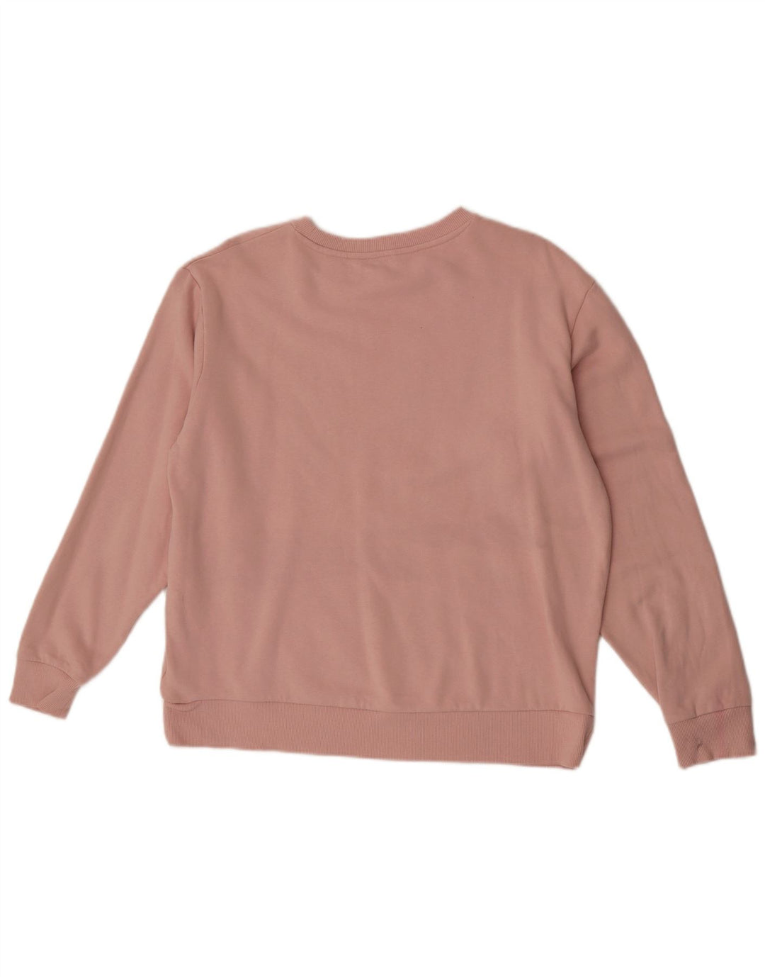 Marks & Spencer - Sudadera extragrande para mujer, talla 40, algodón rosa medio