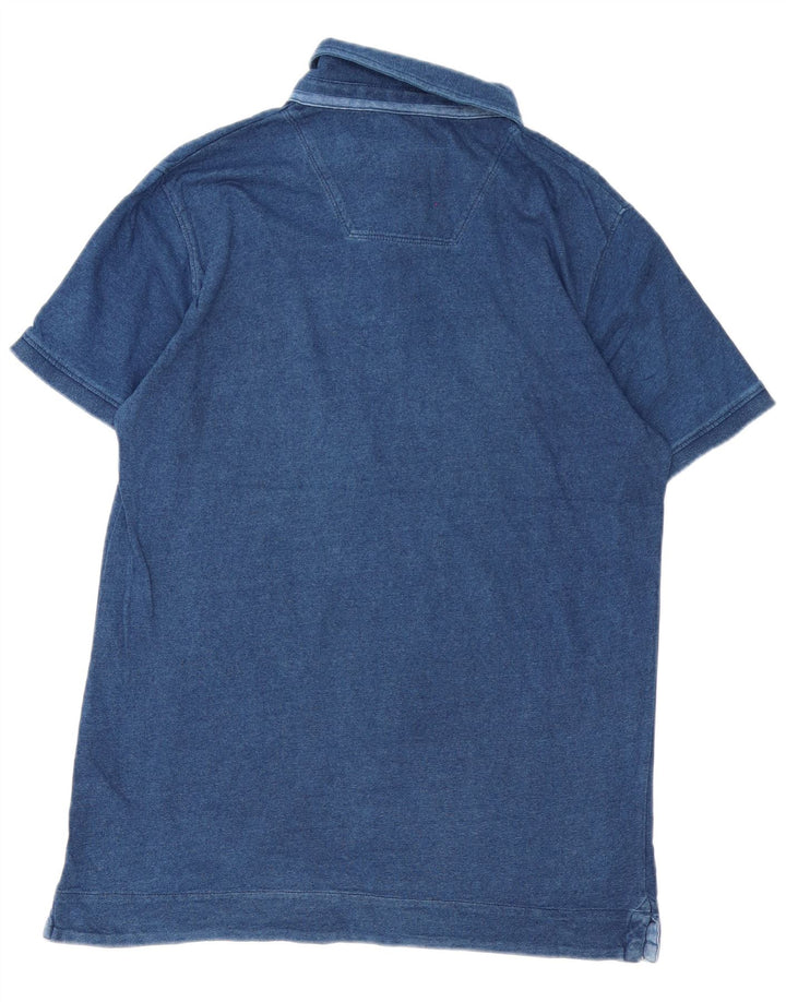 Timberland Polo para hombre grande azul marino algodón