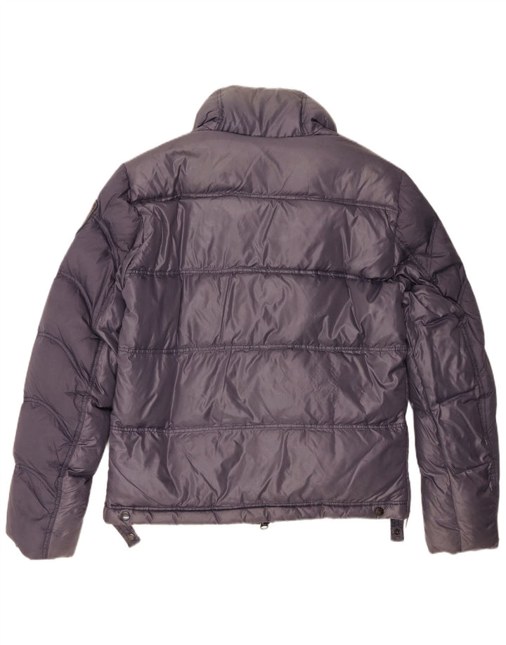 Blauer Chaqueta Acolchada Mujer UK 40 XL Nylon Púrpura