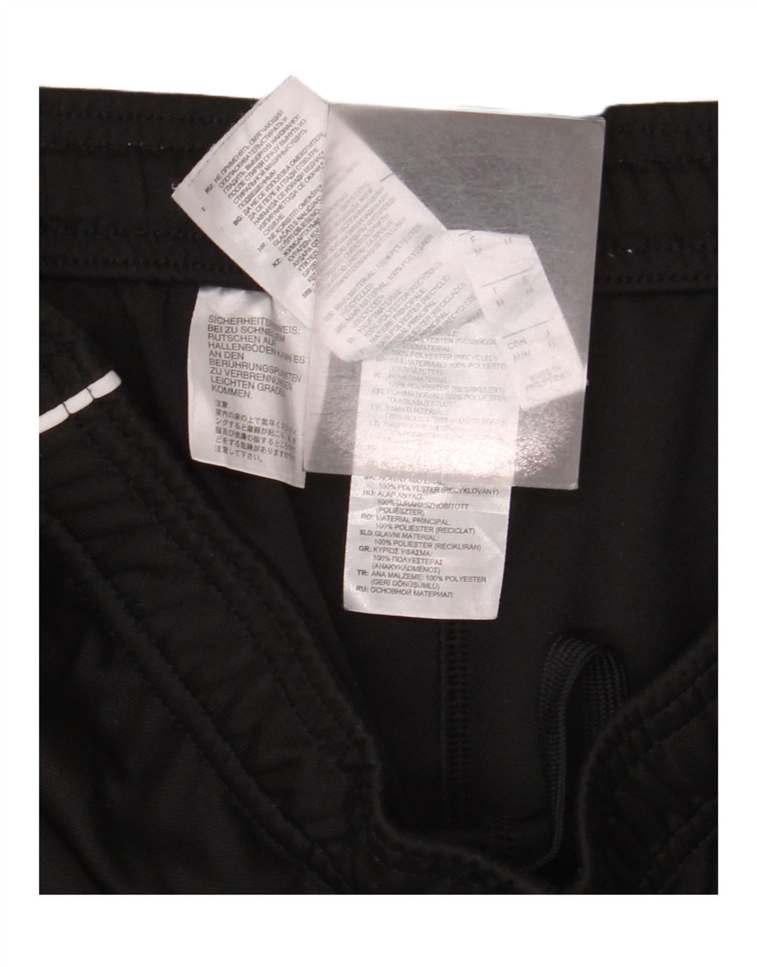 Pantalón De Chándal Adidas Hombre Mediano Negro Poliéster