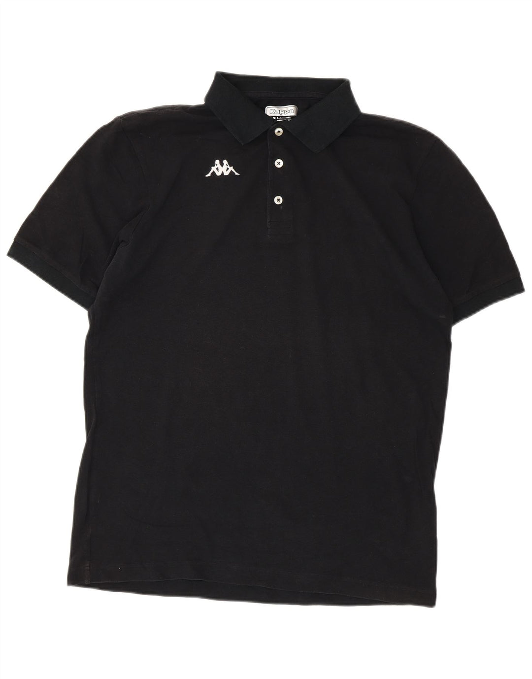 KAPPA Polo Hombre XL Algodón Negro