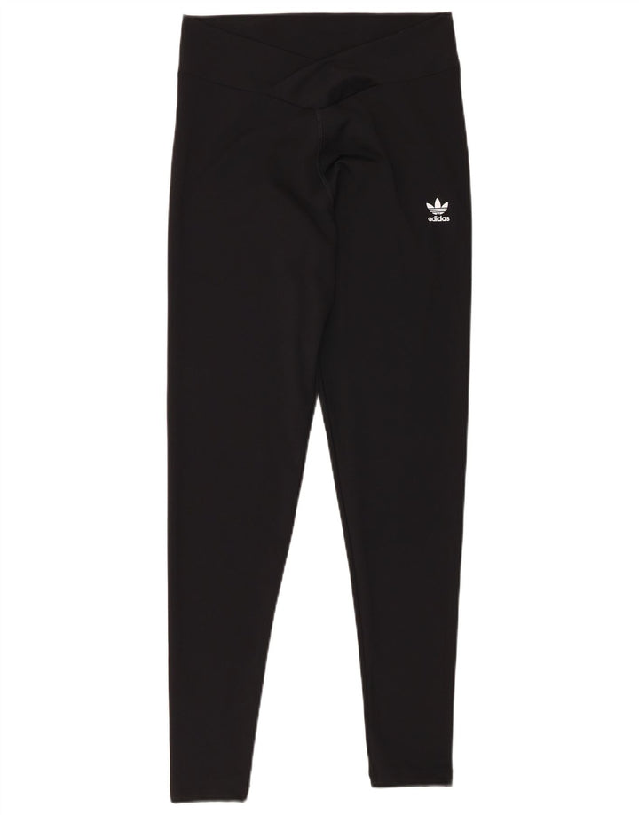Leggings ADIDAS para mujer Reino Unido 10 Pequeño Poliéster negro