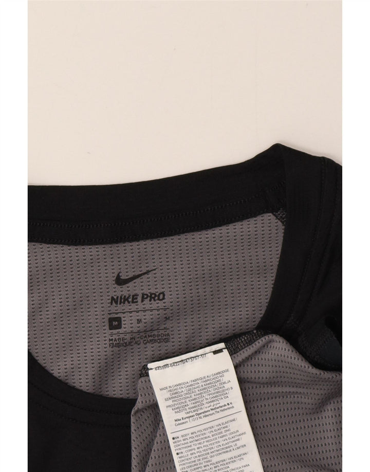 Camiseta Nike Hombre Top Medium Negro Poliéster