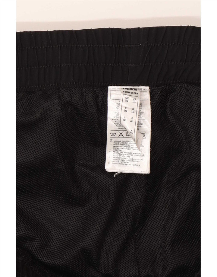 Adidas Pantalones de chándal para hombre 2XL Negro Poliéster