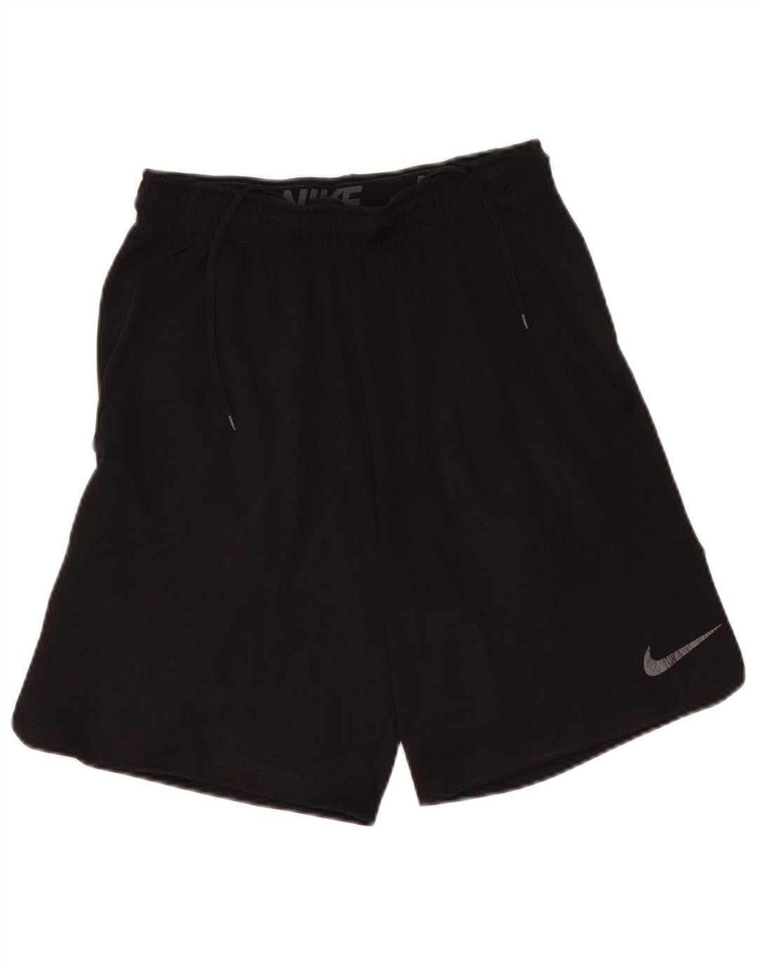 Pantalones cortos deportivos Nike Dri Fit para hombre, poliéster negro pequeño