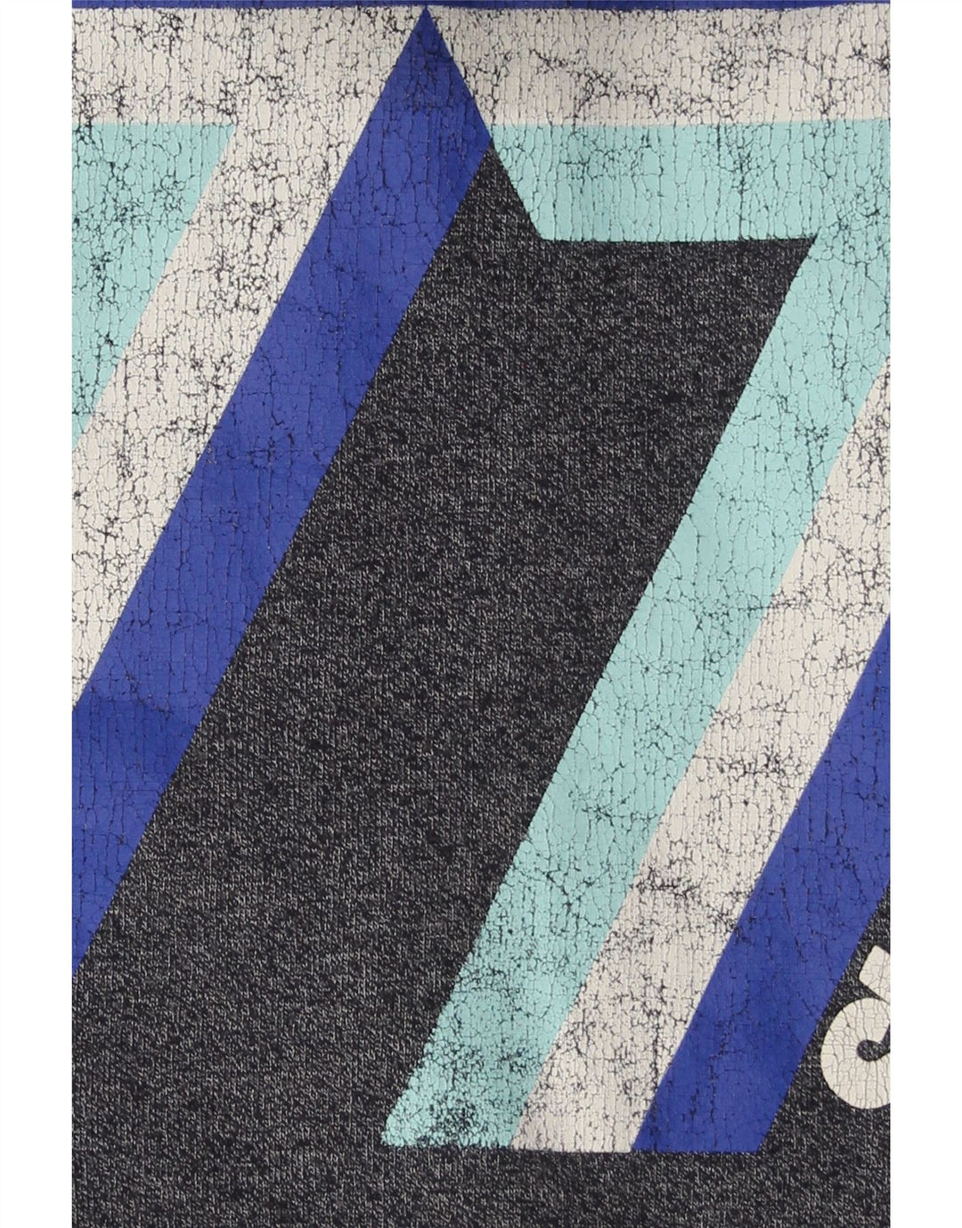 SUPERDRY Suéter con capucha y cremallera gráfica para hombre Algodón azul marino mediano