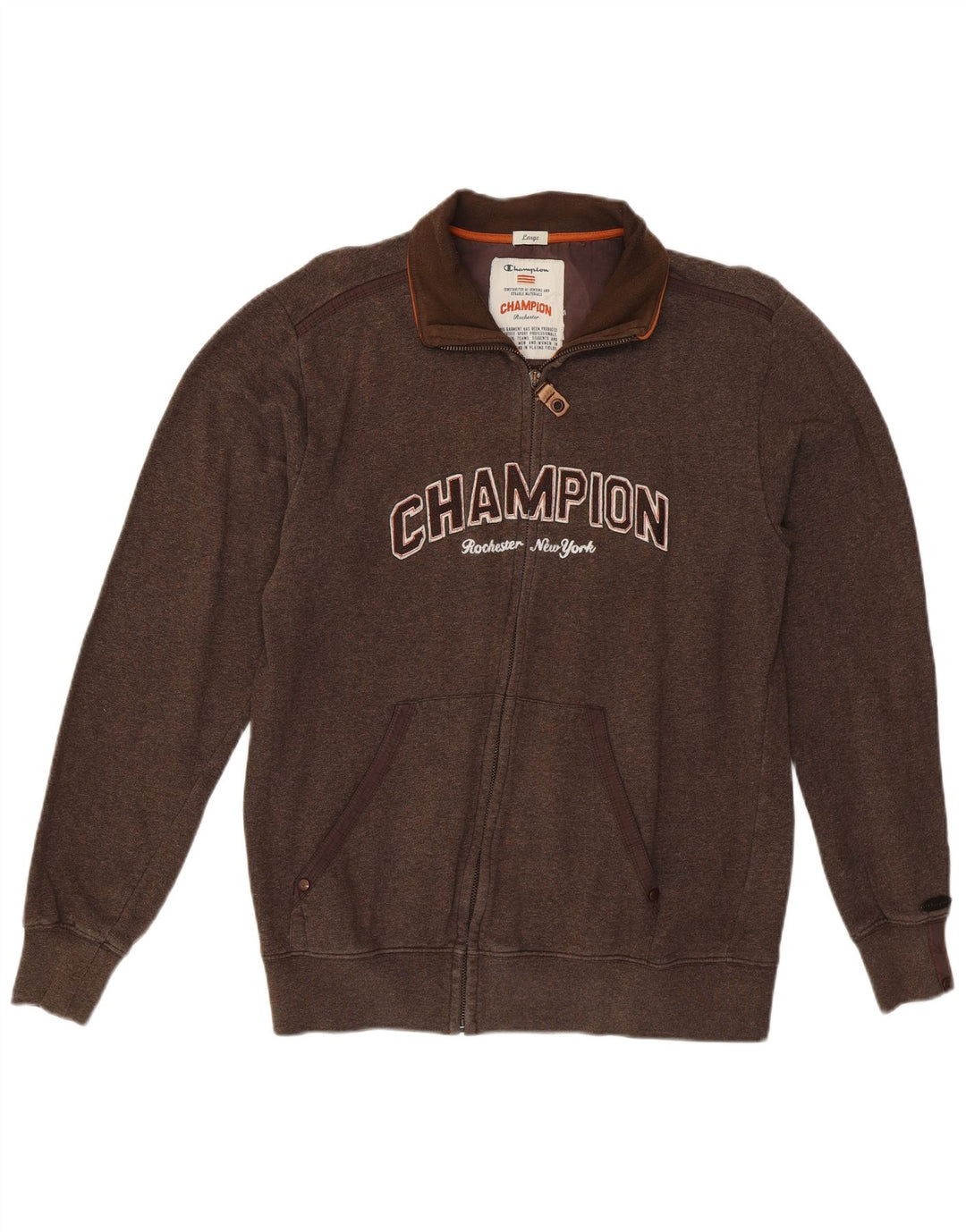 Champion Rochester Graphic - Chaqueta de chándal para mujer, talla 40, color marrón