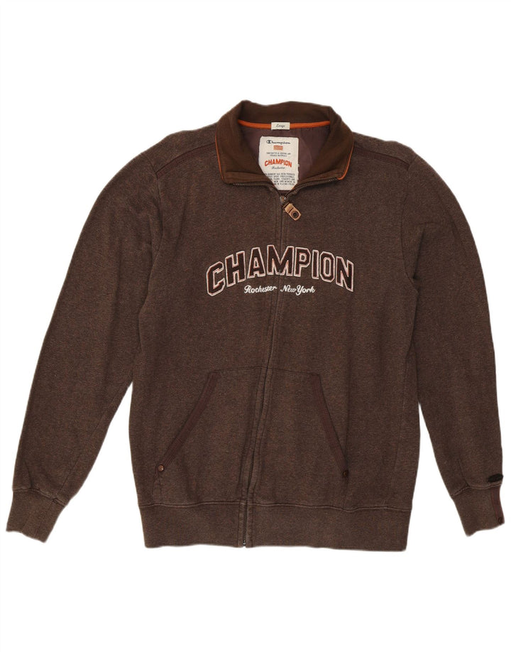 Champion Rochester Graphic - Chaqueta de chándal para mujer, talla 40, color marrón