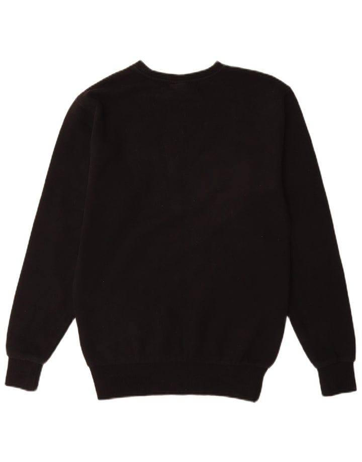 Ellesse Hombre Sudadera Gráfica Jumper XS Algodón Negro