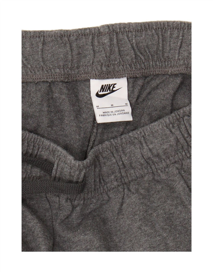NIKE Womens Tracksuit Trousers UK 14 Medium Grey Cotton Vintage Nike and Second-Hand Nike from Messina Hembry 